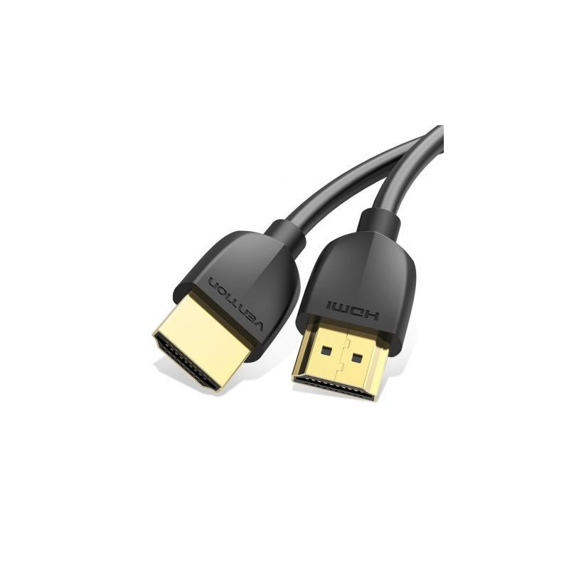 Cable HDMI 2.0 4K Vention AAIBG/ HDMI Macho - HDMI Macho/ 1.5m/ Negro