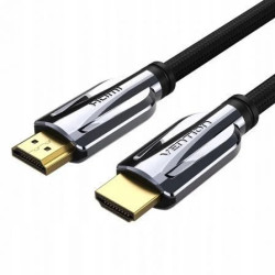 Cable HDMI 2.1 8K Vention AALBI/ HDMI Macho - HDMI Macho/ 3m/ Gris y N