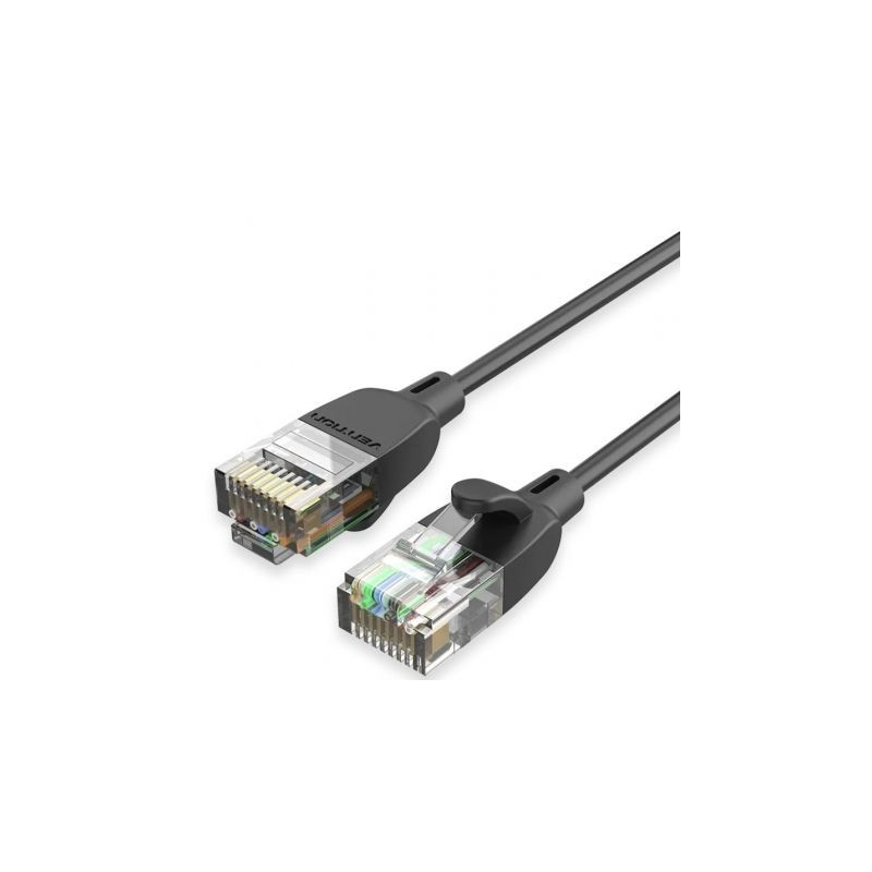 Cable de Red RJ45 UTP Vention IBIBJ Cat.6A/ 5m/ Negro