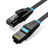 Cable de Red RJ45 UTP Vention IBJBD Cat.6/ 50cm/ Negro