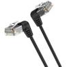 Cable de Red RJ45 UTP Vention IBOBF Cat.6A/ 1m/ Cabeza Rotatoria 360º/