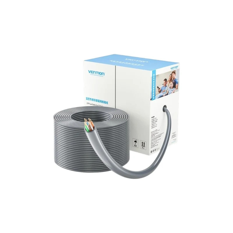 Bobina de Cable RJ45 UTP Vention IJCH305 Outdoor Patch Cat.5e/ 305m/ G