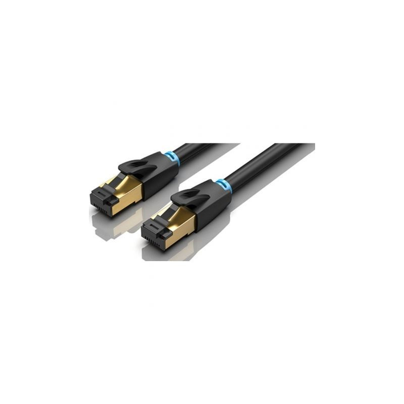 Cable de Red RJ45 SFTP Vention IKABQ Cat.8/ 20m/ Negro