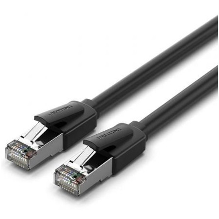 Cable de Red RJ45 SFTP Vention IKKBF Cat.8/ 1m/ Negro