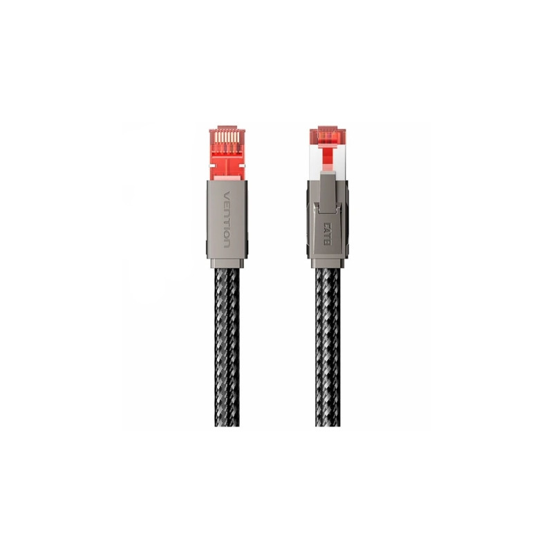 Cable de Red RJ45 SFTP Vention IKMHJ Cat.8/ Gaming/ 5m/ Gris