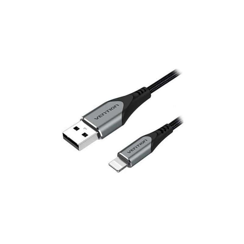 Cable USB 2.0 Lightning Vention LABHF/ USB Macho - Lightning Macho/ 48