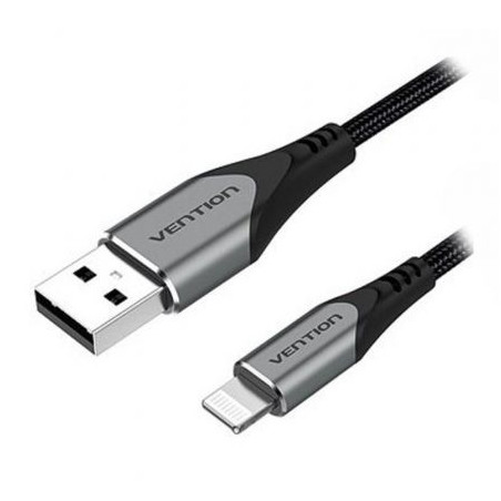 Cable USB 2.0 Lightning Vention LABHF/ USB Macho - Lightning Macho/ 48