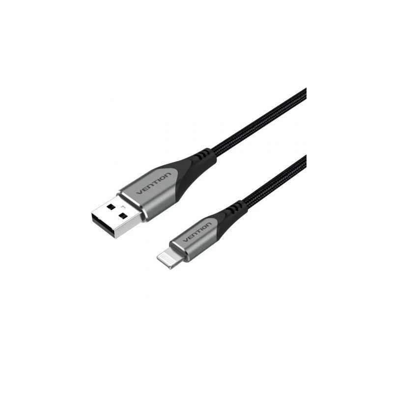 Cable USB 2.0 Lightning Vention LABHH/ USB Macho - Lightning Macho/ 2m