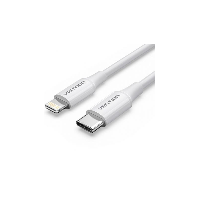 Cable USB 2.0 Tipo-C Lightning Vention LAJWF/ USB Tipo-C Macho - Light