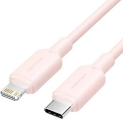 Cable USB 2.0 Tipo-C Lightning Vention LAKPH/ USB Tipo-C Macho - Light