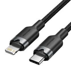 Cable USB Tipo-C Lightning Vention LALBH/ USB Tipo-C Macho - Lightning