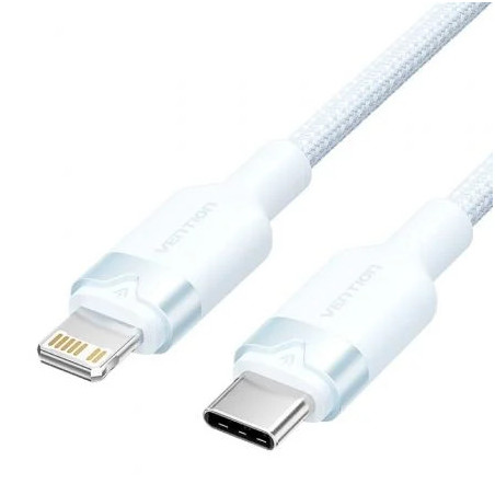Cable USB Tipo-C Lightning Vention LALSF/ USB Tipo-C Macho - Lightning