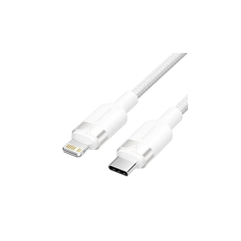 Cable USB Tipo-C Lightning Vention LALWF/ USB Tipo-C Macho - Lightning
