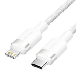 Cable USB Tipo-C Lightning Vention LALWH/ USB Tipo-C Macho - Lightning