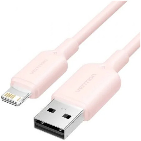 Cable USB 2.0 Lightning Vention LAMPF/ USB Macho - Lightning Macho/ 48