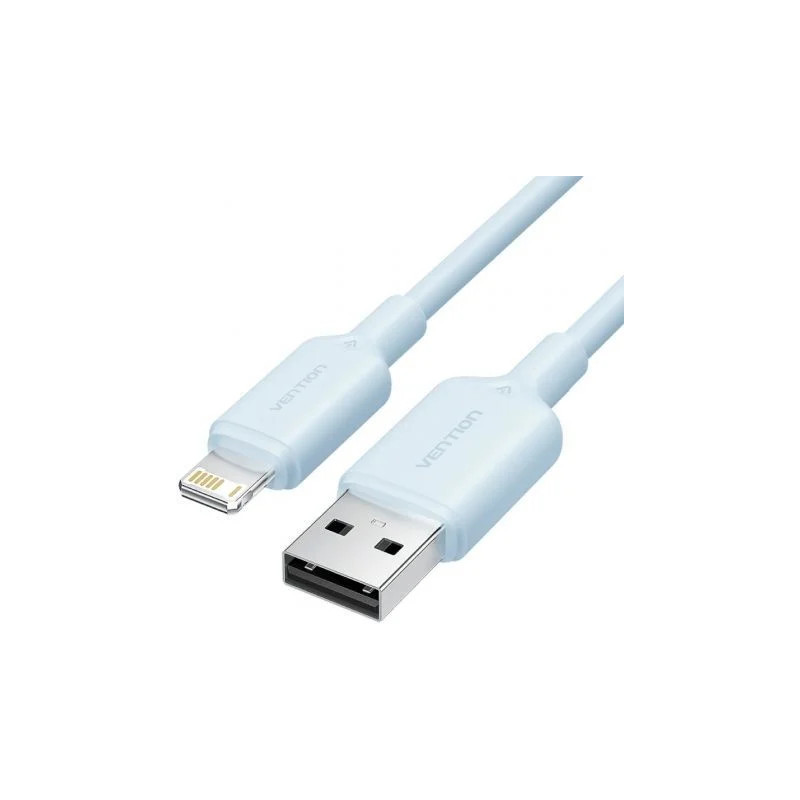 Cable USB 2.0 Lightning Vention LAMSF/ USB Macho - Lightning Macho/ 48