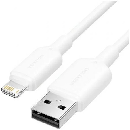 Cable USB 2.0 Lightning Vention LAMWF/ USB Macho - Lightning Macho/ 48