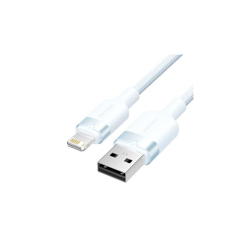 Cable USB 2.0 Lightning Vention LANSF/ USB Macho - Lightning Macho/ 48