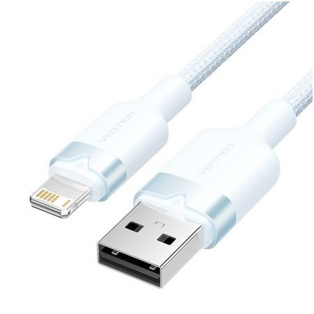 Cable USB 2.0 Lightning Vention LANSF/ USB Macho - Lightning Macho/ 48