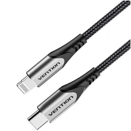 Cable USB 2.0 Tipo-C Lightning Vention TACHH/ USB Tipo-C Macho - Light