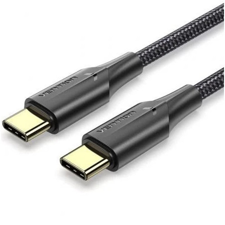 Cable USB 2.0 Tipo-C 3A Vention TAUBI/ USB Tipo-C Macho - USB Tipo-C M