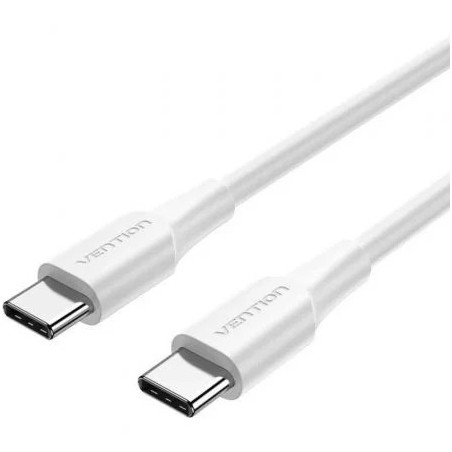 Cable USB 2.0 Tipo-C 3A Vention TRCWF/ USB Tipo-C Macho - USB Tipo-C M