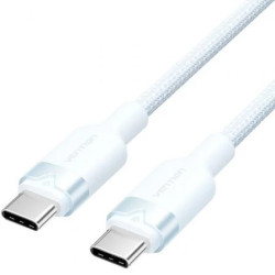 Cable USB 2.0 Tipo-C 3A Vention TRDSH/ USB Tipo-C Macho - USB Tipo-C M
