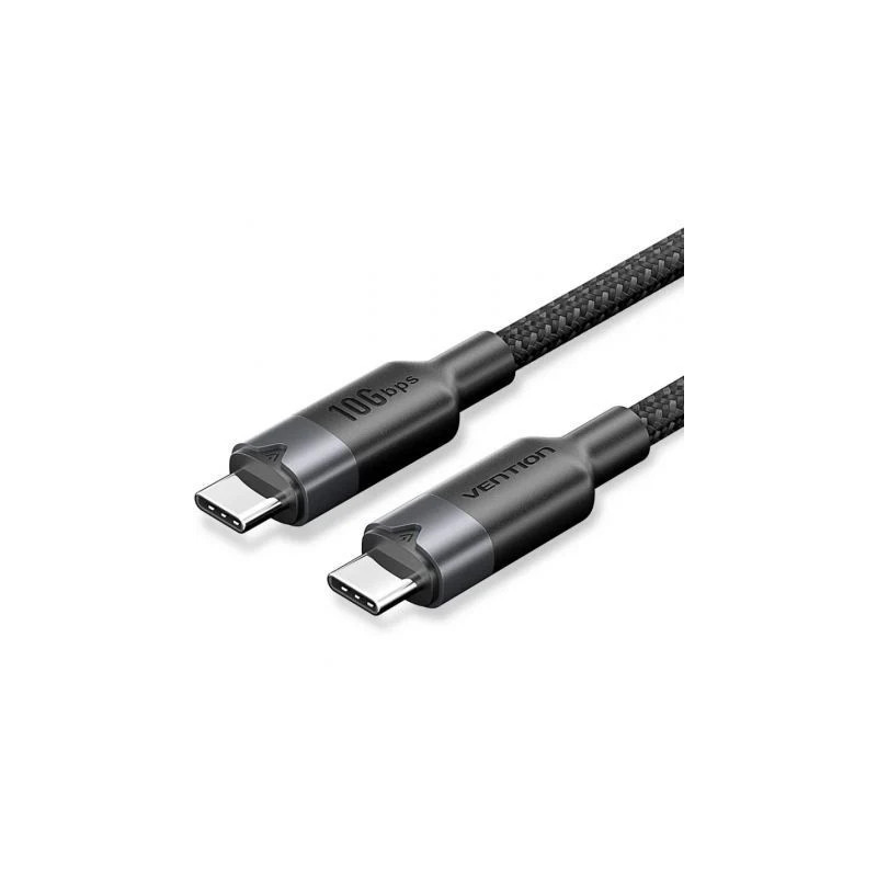 Cable USB 3.2 Tipo-C 5A Vention TRGBH/ USB Tipo-C Macho - USB Tipo-C M