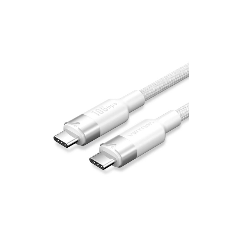 Cable USB 3.2 Tipo-C 5A Vention TRGWF/ USB Tipo-C Macho - USB Tipo-C M