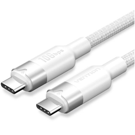 Cable USB 3.2 Tipo-C 5A Vention TRGWF/ USB Tipo-C Macho - USB Tipo-C M