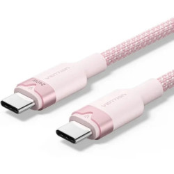 Cable USB 2.0 Tipo-C 5A Vention TRIPH/ USB Tipo-C Macho - USB Tipo-C M