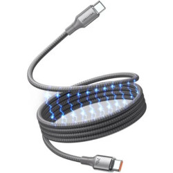 Cable Magnético USB 2.0 Tipo-C 5A Vention TSAJG/ USB Tipo-C Macho - US