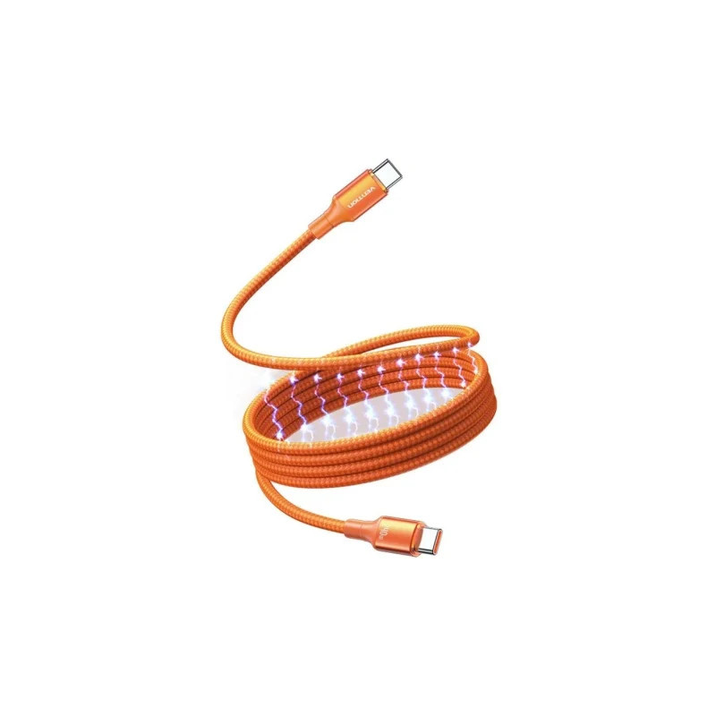 Cable Magnético USB 2.0 Tipo-C 5A Vention TSAOF/ USB Tipo-C Macho - US