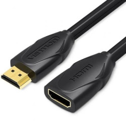 Cable Alargador HDMI Vention VAA-B06-B300/ HDMI Macho - HDMI Hembra/ 3