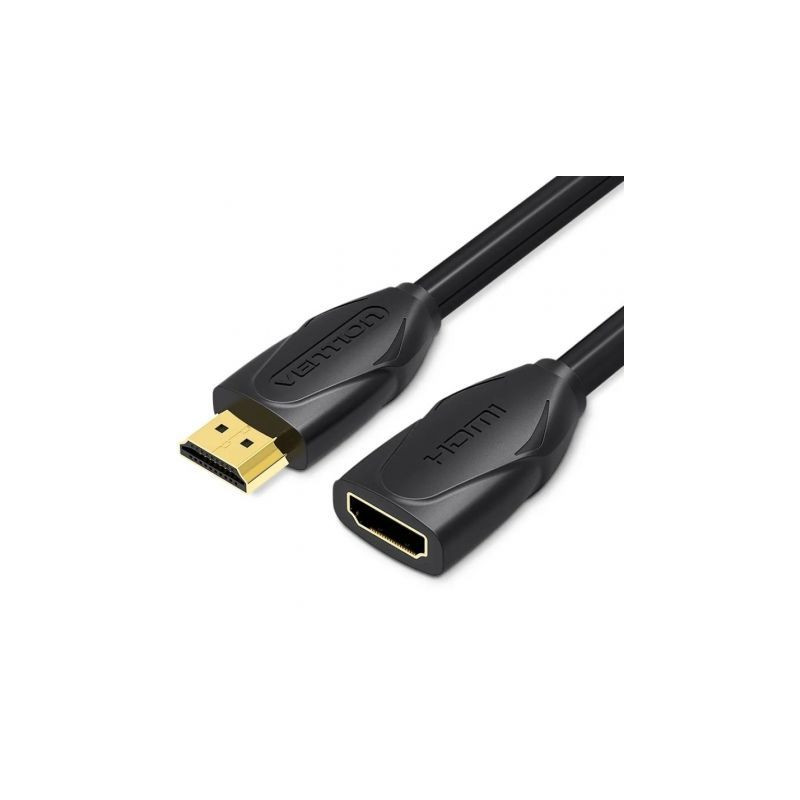 Cable Alargador HDMI Vention VAA-B06-B300/ HDMI Macho - HDMI Hembra/ 3