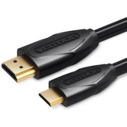 Cable HDMI Vention VAA-D02-B150/ HDMI Macho - Mini HDMI Macho/ 1.5m/ N