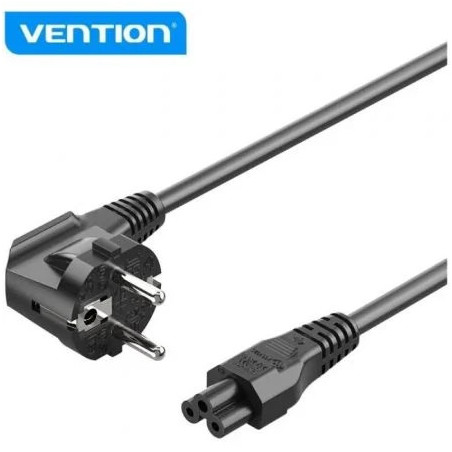 Cable de Alimentación Vention ZCKBAC/ IEC C5 Hembra - CEE7 Macho/ 1.8m