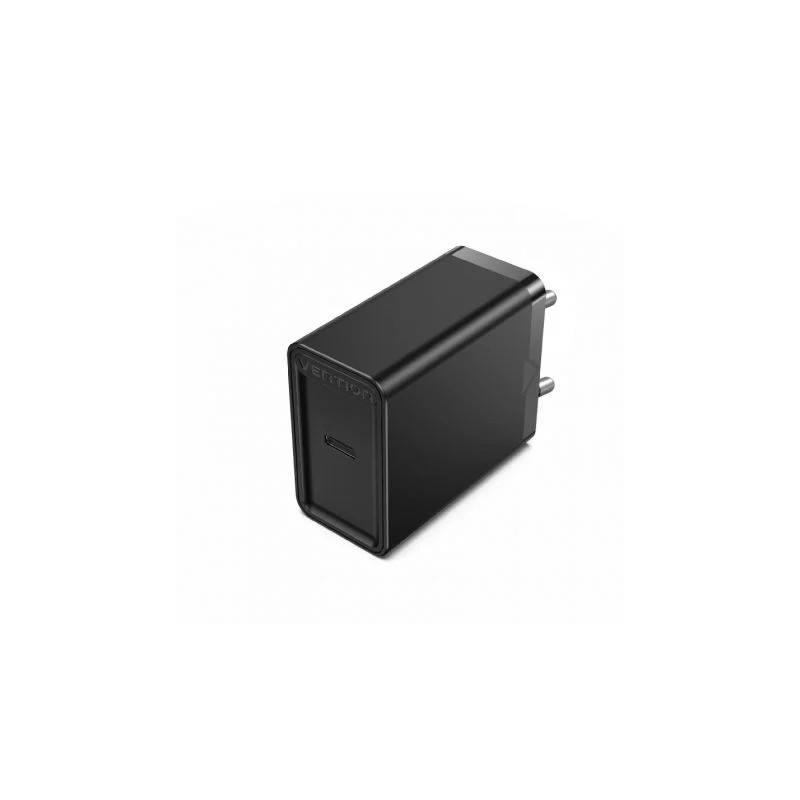 Cargador de Pared Vention FADB0-EU/ 1xUSB Tipo-C/ 20W