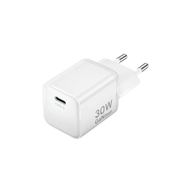 Cargador de Pared GaN Vention FCIW0-EU/ 1xUSB Tipo-C/ 30W | APLIUM
