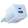 Cargador de Pared GaN Vention FEQL0-EU/ 1xUSB Tipo-C/ 1xUSB/ | APLIUM