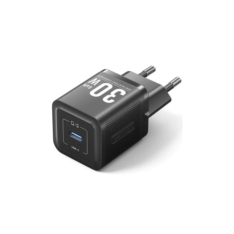 Cargador de Pared GaN Vention FEZB0-EU/ 1xUSB Tipo-C/ 30W | APLIUM