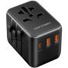 3-PORT USB (C+A+A) Universal Tr Avel Adapter (20W/18W/18W) B | APLIUM