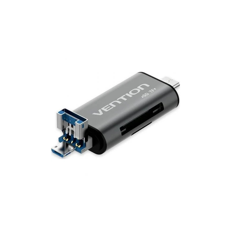 Lector de Tarjetas Externo Vention CCHH0/ USB 3.0 | APLIUM