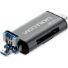 Lector de Tarjetas Externo Vention CCHH0/ USB 3.0 | APLIUM