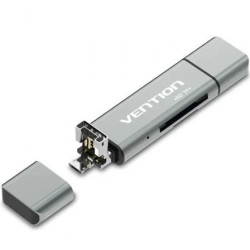 Lector de Tarjetas Externo Vention CCJH0/ USB 2.0 | APLIUM
