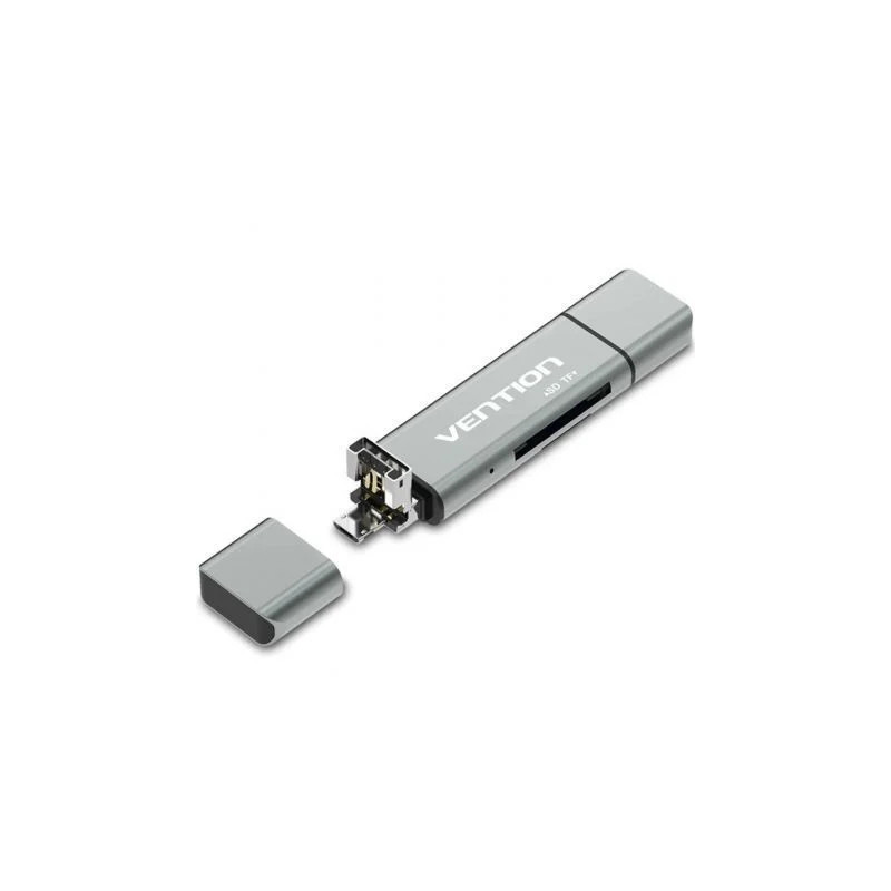 Lector de Tarjetas Externo Vention CCJH0/ USB 2.0 | APLIUM