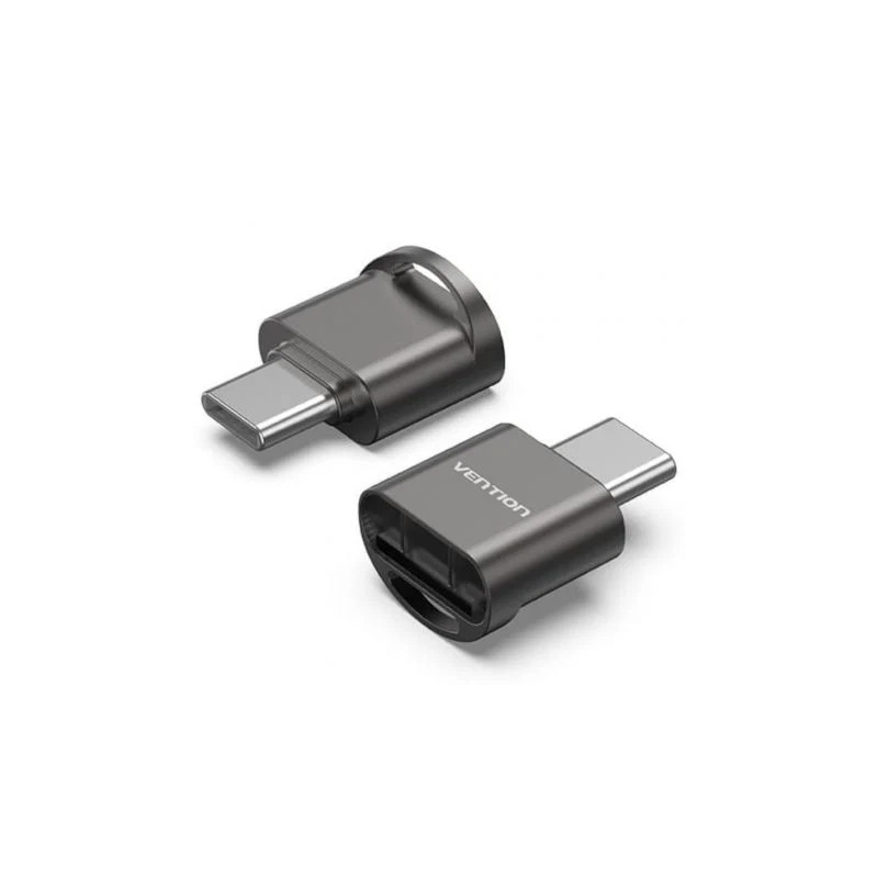 Lector de Tarjetas Externo Vention CLMH0/ USB Tipo-C | APLIUM