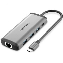 Docking USB Tipo-C Vention CNDHB/ 1xHDMI 4K/ 3xUSB/ 1xUSB Ti | APLIUM