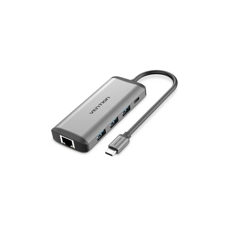 Docking USB Tipo-C Vention CNDHB/ 1xHDMI 4K/ 3xUSB/ 1xUSB Ti | APLIUM