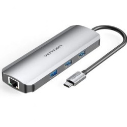Docking USB Tipo-C Vention TOKHB/ 1xHDMI 4K/ 3xUSB/ 1xUSB Ti | APLIUM